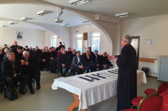 Prima întrunire din acest an a preoților din Protopopiatul Năsăud, la Sîngeorz-Băi